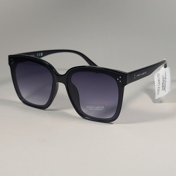 NWT Vince Camuto VC965 Black  Oversized Square Sunglasses main image 5